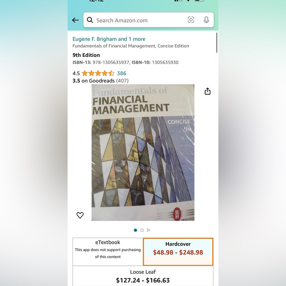 Fundamentals of Financial Management, Concise Edition